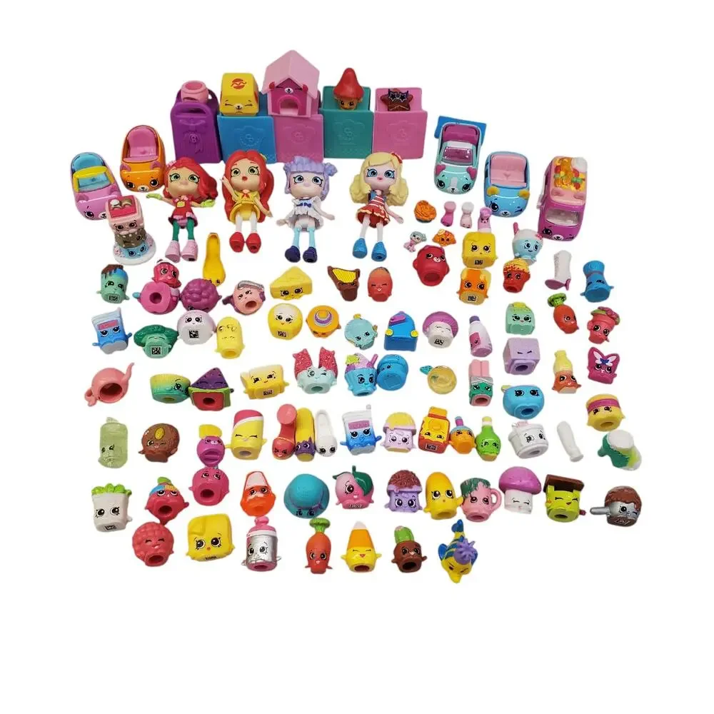 Shopkins Wedding Cake Mixed Lot Happy Places Shoppies Cutie Car Vintage Shopkins